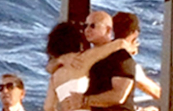 Jeff Bezos and Lauren Sanchez Strip Down to Swimsuits, PDA on Yacht