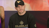 Ukrainian boxer Berinchyk sounds air-raid warning at press conference with boxer Emanuel Navarrete – video