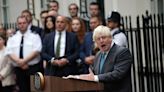 Boris Johnson calls for party to get behind Liz Truss as he says goodbye to No10