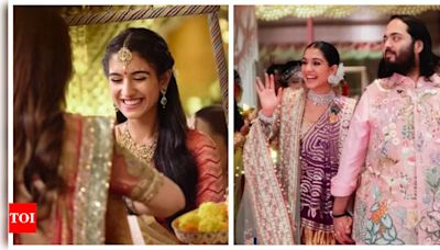 Anant Ambani-Radhika Merchant wedding: Rhea Kapoor shares brides' UNSEEN pictures from the festivities | Hindi Movie News - Times of India