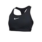 NIKE 女中度支撐運動內衣-DRI FIT 韻律 運動背心 BRA 慢跑 訓練 DX6822-010 黑白