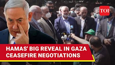 Hamas Fumes At U.S. For 'Breakthrough' In Gaza Truce Talks Claim; 'Netanyahu Obstructing...' | International - Times of India Videos