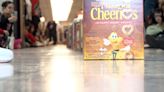 Watch 1,100 cereal boxes tumble like dominoes as Keyport school helps food pantry