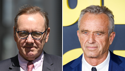 Kevin Spacey endorses ‘loyal friend’ Robert F Kennedy Jr in 2024 presidential race