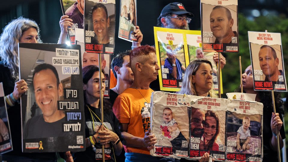 Anti-government protests demand release of Gaza hostages ahead of Israel’s Memorial Day