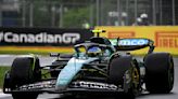 Alonso slides atop the charts in a very wet Canadian FP2