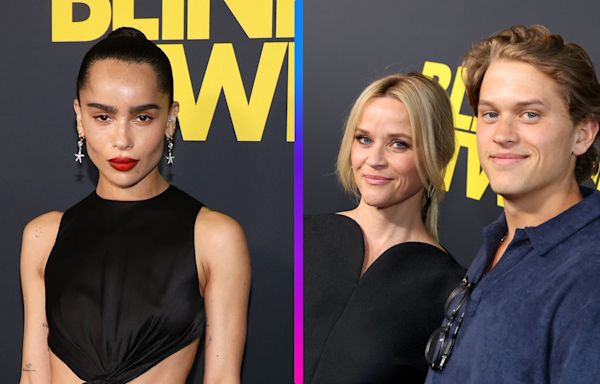 Reese Witherspoon Brings Son to Zoë Kravitz's 'Blink Twice' Premiere