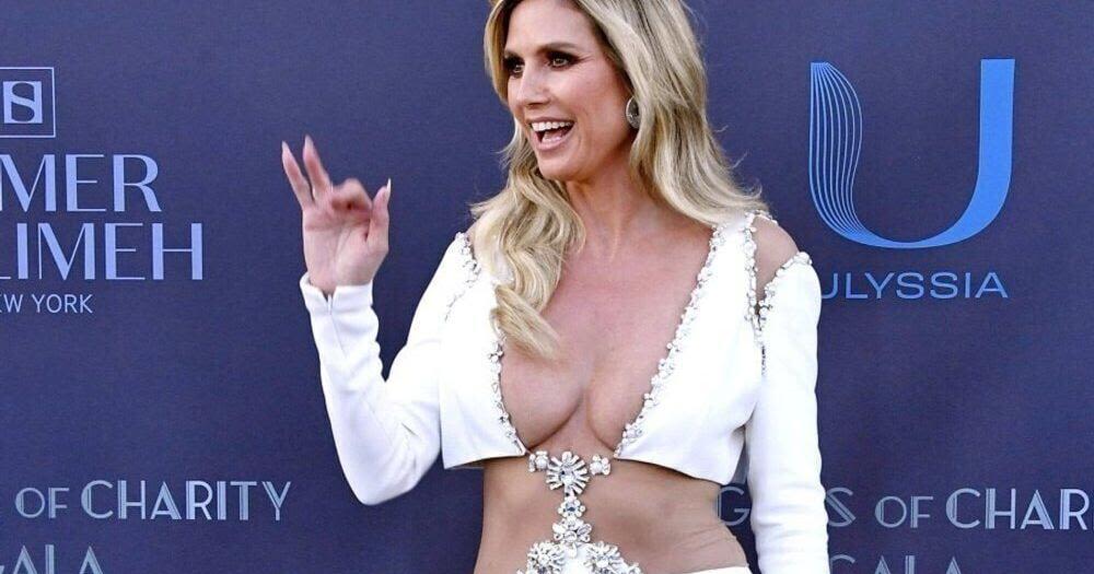 Heidi Klum attracts all eyes in Cannes