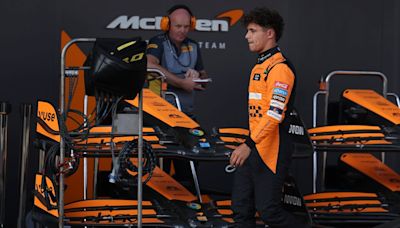 McLaren’s Lando Norris out of Azerbaijan GP qualifying in first phase