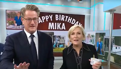 Joe Scarborough Surprises Wife Mika Brzezinski With Heart-Melting Birthday Gift Live on Air