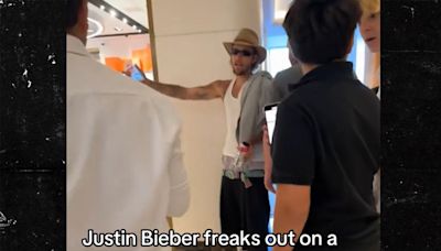 Justin Bieber Yells at Teenagers Harassing Him in Beverly Hills