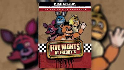 Walmart-Exclusive Five Nights At Freddy's 4K Steelbook Edition Up For Preorder