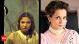 Kangana Ranaut shares a video of Meena Kumari from 'Pakeezah', says, 'Apparently one didn't dare to call other heroines 'actresses' - PIC inside | Hindi Movie News - Times of India