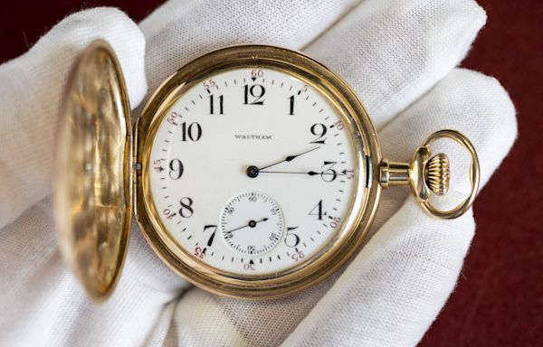 Gold watch found on body of Titanic's richest man goes on the market