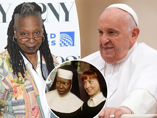 Whoopi Goldberg ‘offered’ Pope Francis a role in ‘Sister Act 3’: He’s ‘a fan’