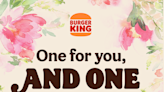 Burger King is offering free Whoopers through a buy one, get one deal for Mother's Day