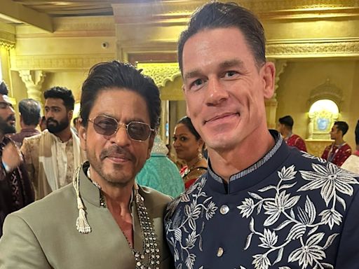 John Cena recalls being 'starstruck' by Shah Rukh Khan at Anant Ambani's wedding: 'He was amazing'