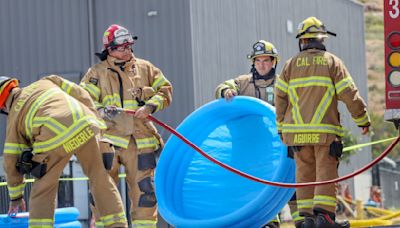 Fire flares up again at battery storage facility in Otay Mesa