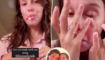 Millie Bobby Brown gives close-up look at wedding band after secret Jake Bongiovi nuptials