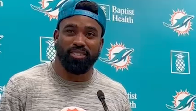 Dolphins' Raheem Mostert inspired by his Panthers winning Stanley Cup