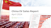 44% Plugin Vehicle Market Share In China — April 2024 Sales Report - CleanTechnica