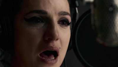 How biopic "Back to Black" puts Amy Winehouse "right back in the center of her story"