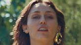 Miley Cyrus frolics around garden BRA-LESS for new Gucci fragrance ad