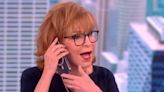 The View producer calls Joy Behar's cell phone live on air during pap smear story: 'It's ringing'