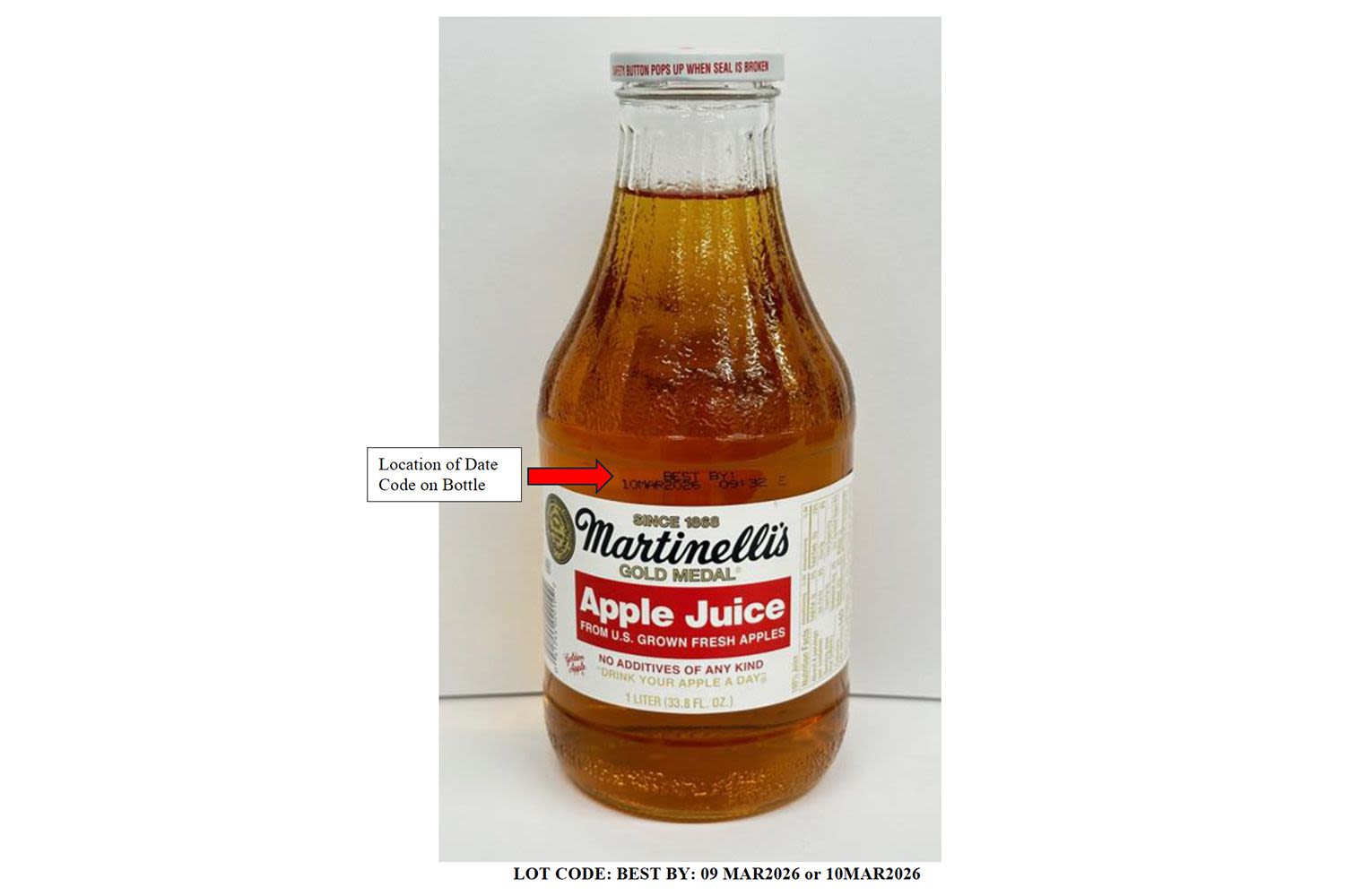 Martinelli’s Apple Juice Recalled Over 'Elevated' Arsenic Levels in More Than 30 States
