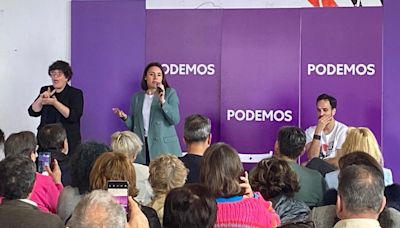 Irene Montero: "A los fascistas como Milei se les para con más derechos"