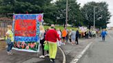 Protesters march in fight for new special school