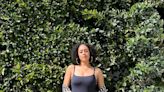 Tia Mowry Shows Off Her Toned Figure in Sleek Black Swimsuit