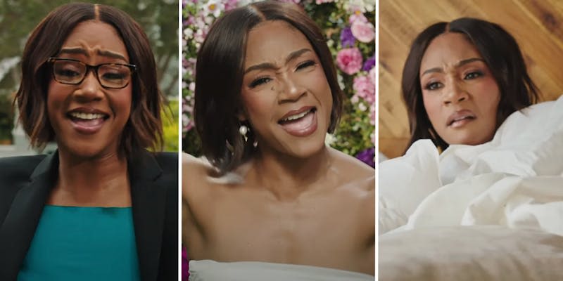 Tiffany Haddish releases new song 'Woman Up,' and the internet reacts