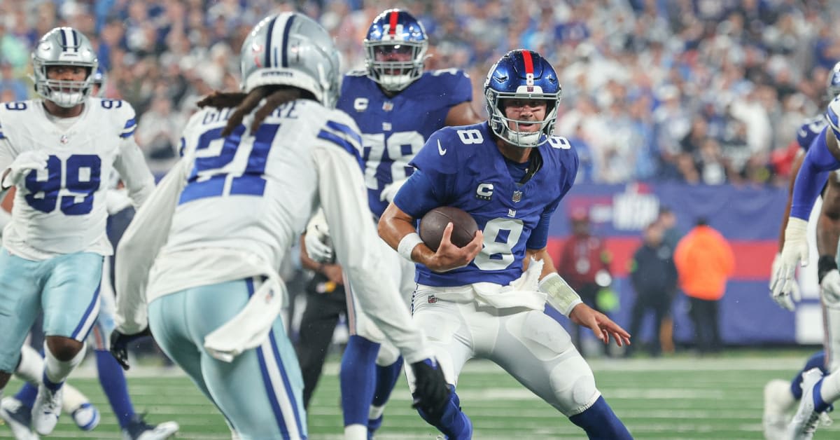 Giants Regular Season Schedule Leaked, Includes 3 Prime-Time Games