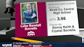 ARH Mountain Student Achiever: Luke Randall Sorrells