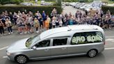 Thousands gather to pay final respects to Rob Burrow on funeral route