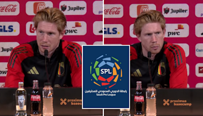 Kevin De Bruyne drops Saudi Pro League transfer bombshell after revealing what wife Michele Lacroix has said