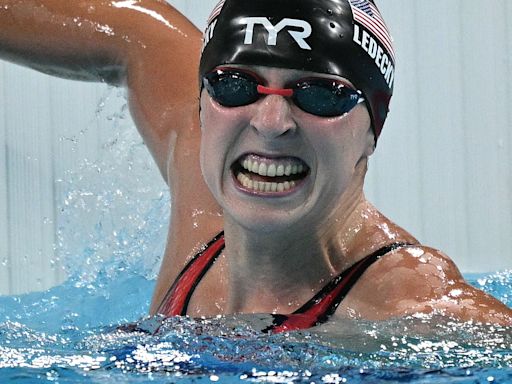 Katie Ledecky still untouchable in 1500m freestyle as she wins 2024 Paris Olympics gold