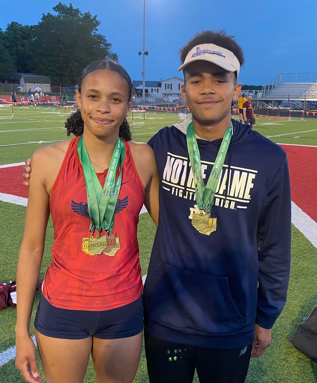Division III regional track and field: Evan and Olivia Hudson combine for five regional titles; several area athletes punch tickets to Dayton