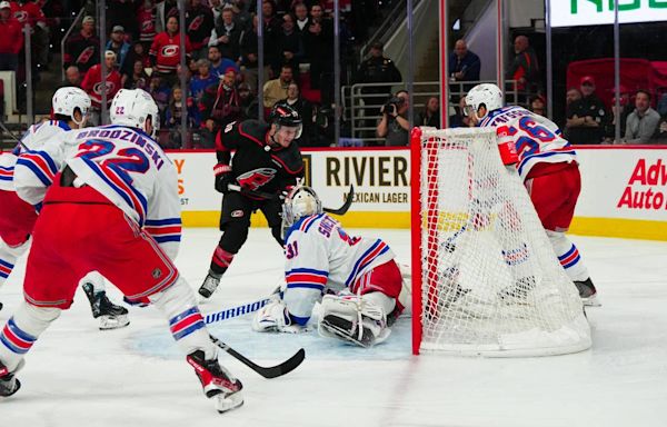 Hurricanes-Rangers second-round NHL playoff series start date announced