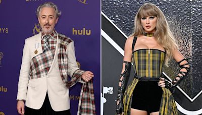 Alan Cumming reacts to Taylor Swift's VMAs outfit being compared to his “Traitors” costumes: 'Bitch stole my look'