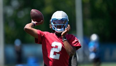 Lions dousing promising backup QB in reps at OTAs