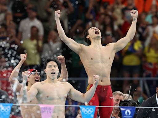 China’s internet explodes with pride at ending US swim relay reign – and a sense of vindication