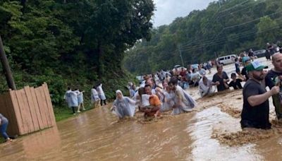 Dolly Parton's Dollywood hit by major floods as visitors flee apocalyptic chaos