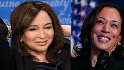 Memes about Maya Rudolph playing Kamala Harris on 'SNL' are taking over the internet after Joe Biden endorsed her as the Democratic nominee