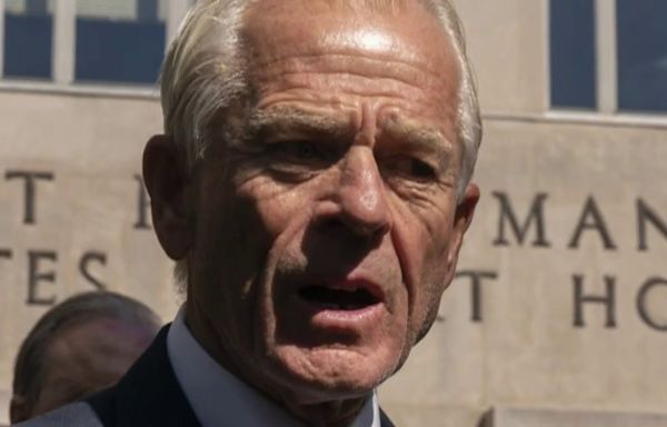 Peter Navarro goes straight from prison to center stage at the RNC