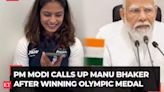 'Means a lot to me...': Manu Bhaker reacts to interaction with PM Modi after winning maiden Olympic medal