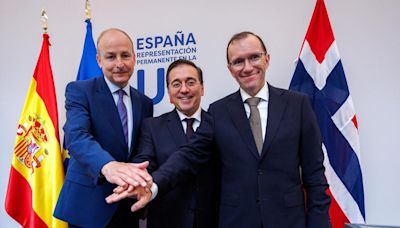 España defiende reconocer a Palestina junto a Irlanda y Noruega: "Ninguna provocación nos alejará del objetivo"