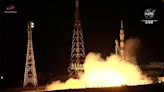 Russia launches two cosmonauts, NASA astronaut to space station