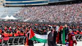 Small pro-Palestinian protests held Saturday as college commencements are held